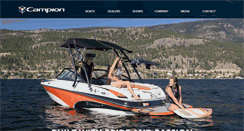 Desktop Screenshot of campionboats.com